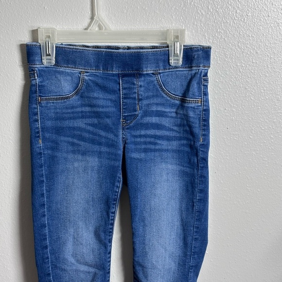 SO Girls kids Denim Pull on Blue‎ Jeans size 10 - Picture 2 of 8